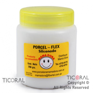 PORCEL-FLEX SILICONADA X 250GR X 1